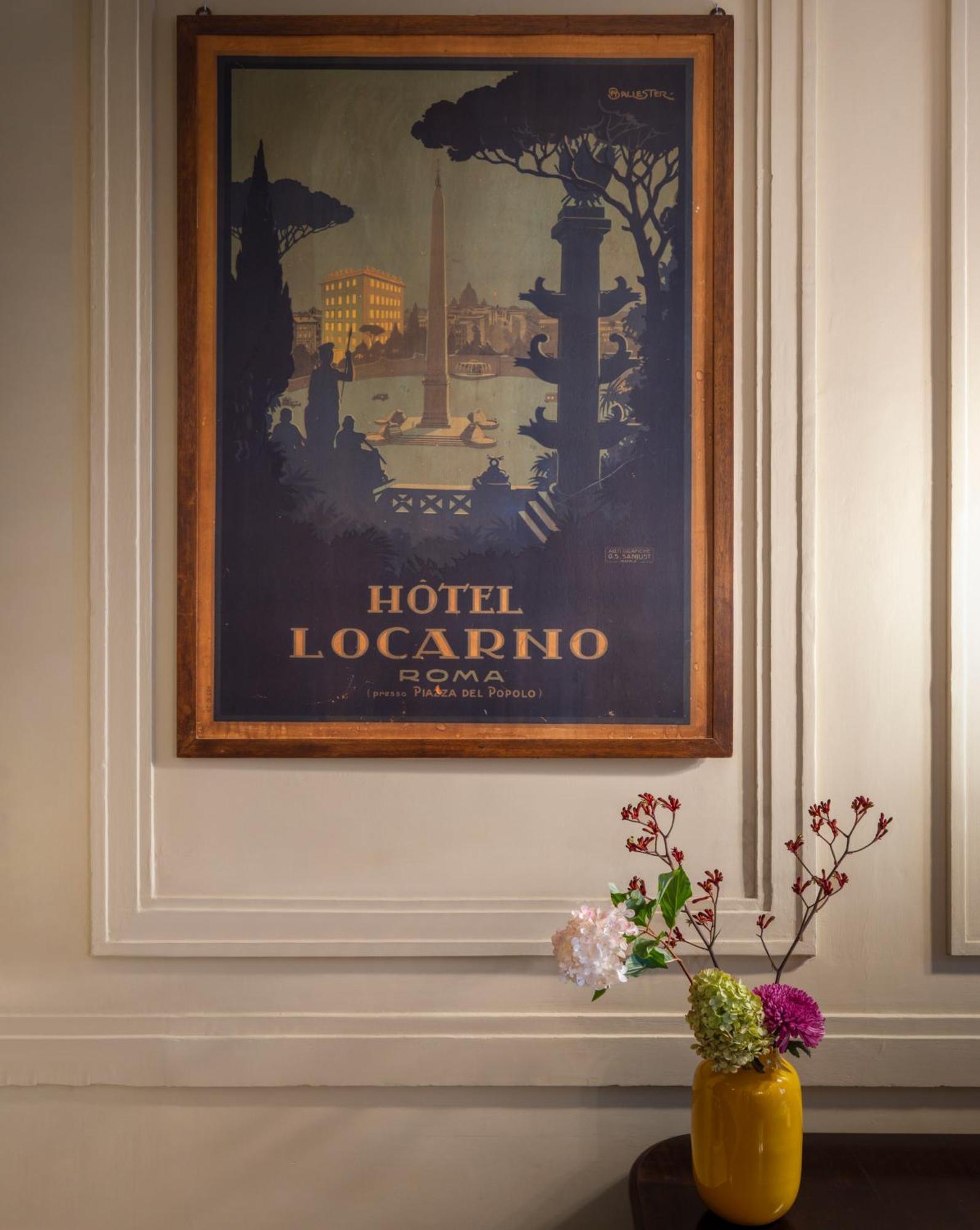 Hotel Locarno Рим Экстерьер фото